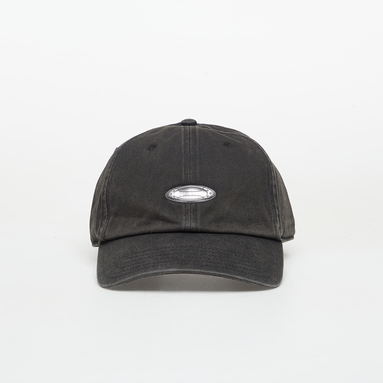 Oakley Heritage Metal Ellipse Dad Hat Pitch Black Universal