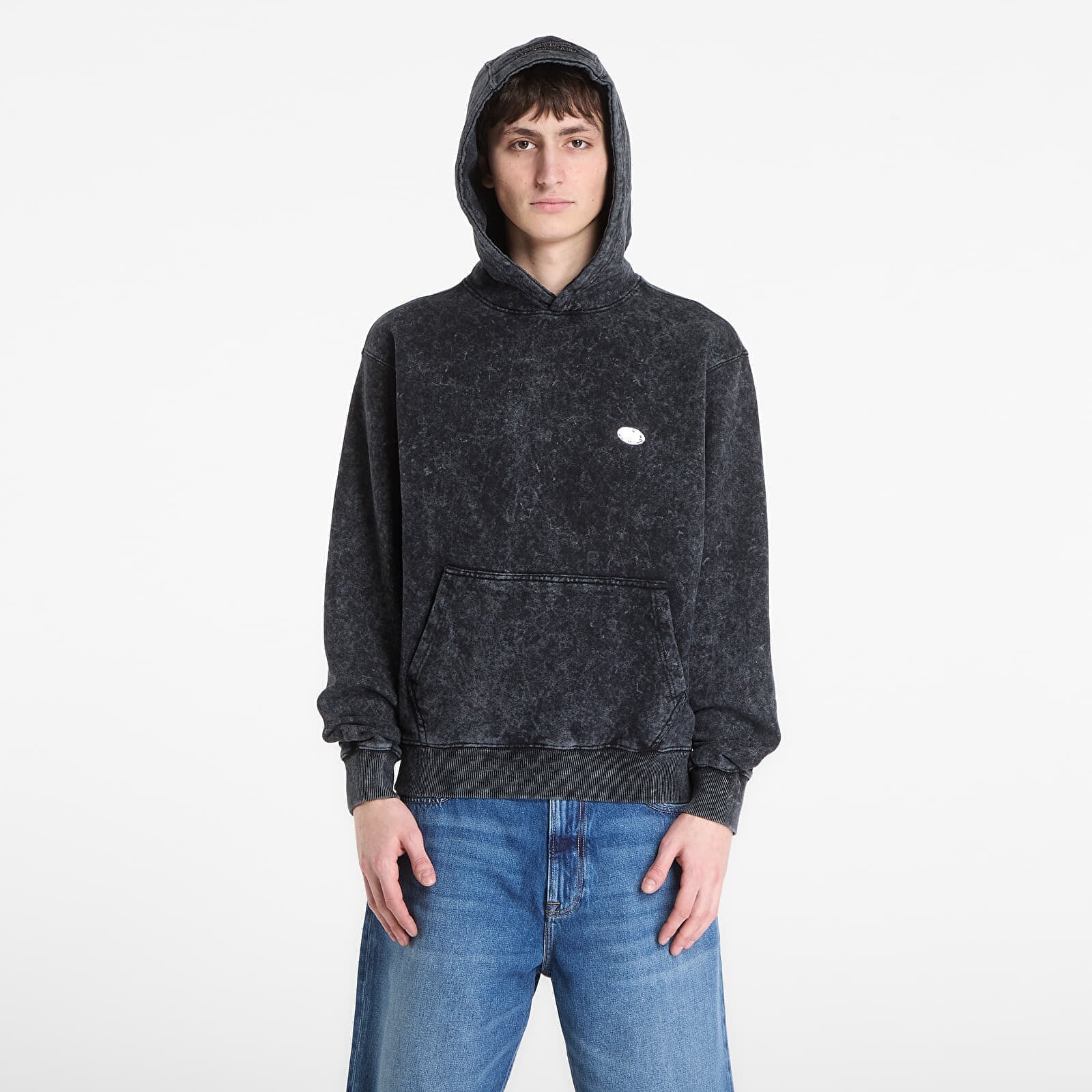 Sweatshirt Alpha Industries World Embroidery Hoodie Unisex Black M