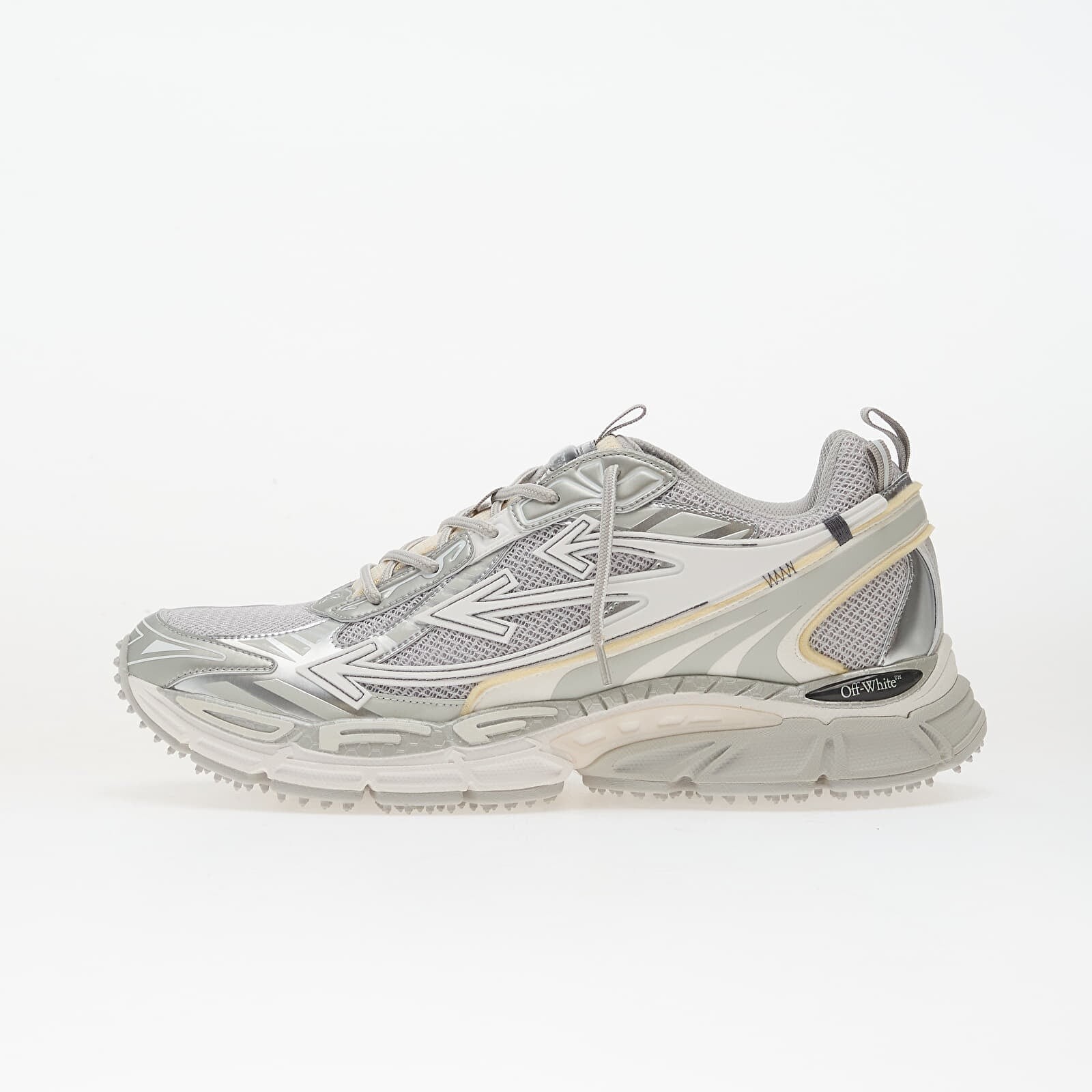 Sneakers Off-White Ow Be Right Back Mesh Grey/ Silver UK 11