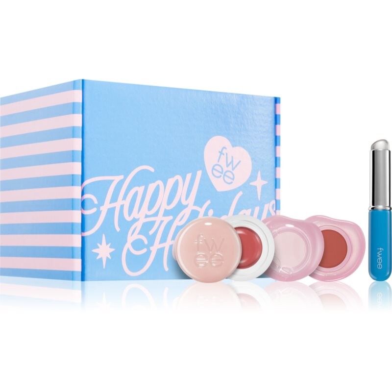 fwee Lip&Cheek Set gift set for lips and cheeks