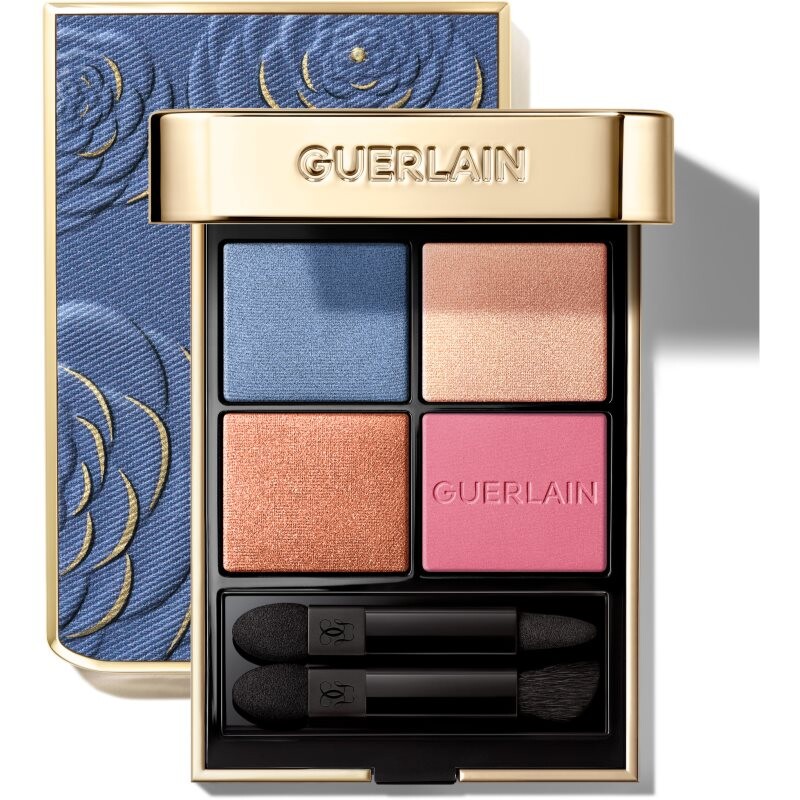 GUERLAIN Blooming Denim Ombres G eyeshadow palette limited edition 396 Denim Blossom 6 g