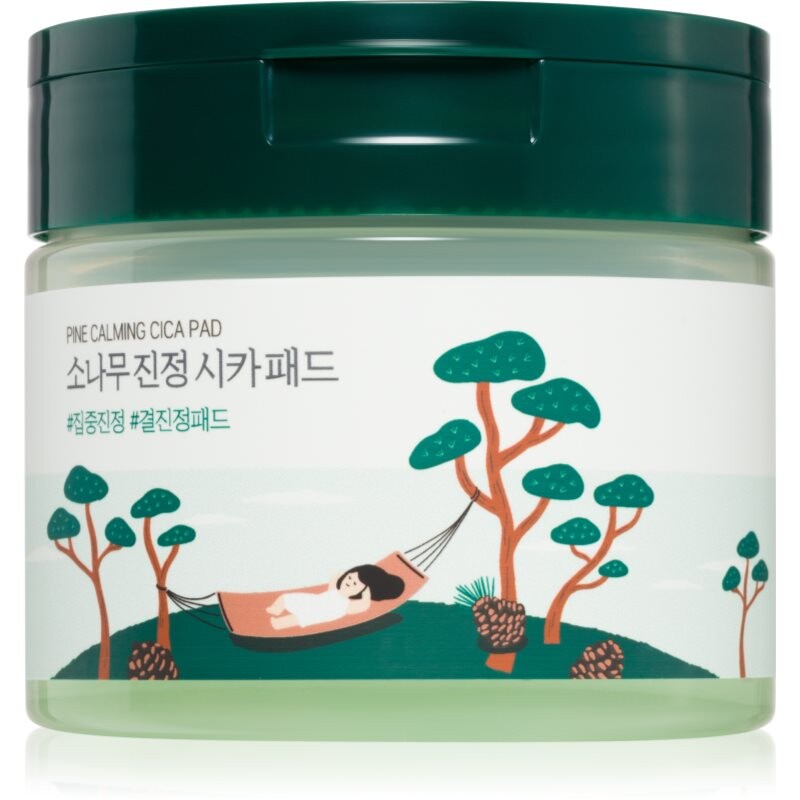 ROUND LAB Pine Calming Cica Pad toner pads with soothing effect 50 pc