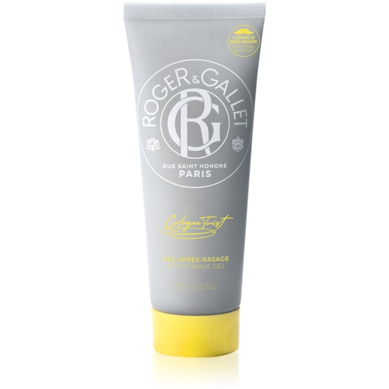 Roger & Gallet Cologne Twist aftershave gel with a refreshing effect for men 75 ml