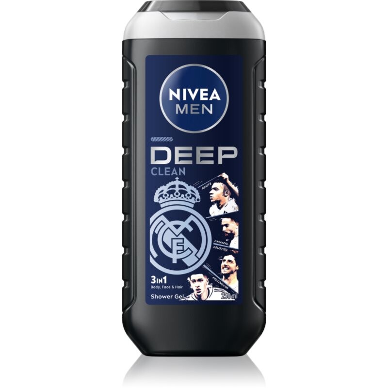 NIVEA MEN Real Madrid refreshing shower gel 3-in-1 250 ml