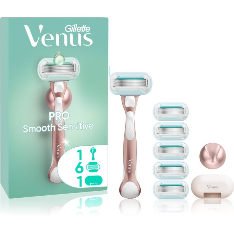 Gillette Venus PRO Smooth Sensitive shaving kit for women 9 pc