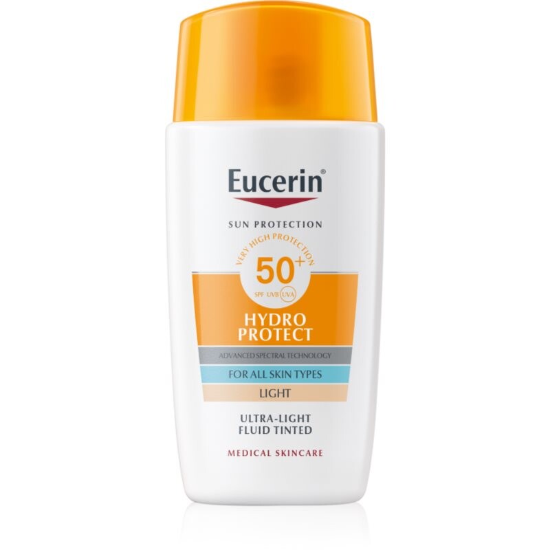 Eucerin Sun Hydro Protect toning sun fluid SPF 50+ shade Light 50 ml