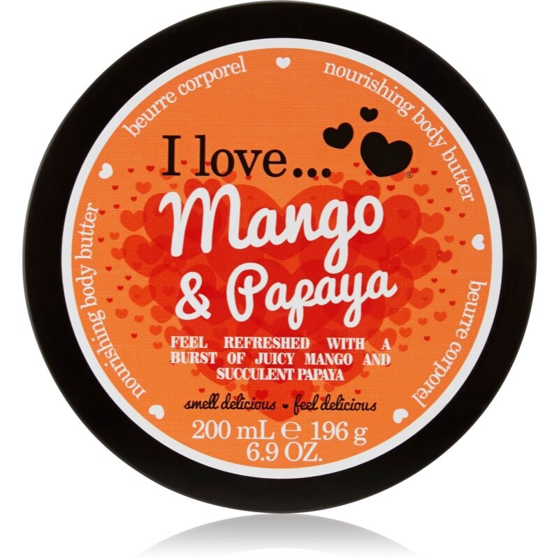 I Love Mango & Papaya body butter 200 ml
