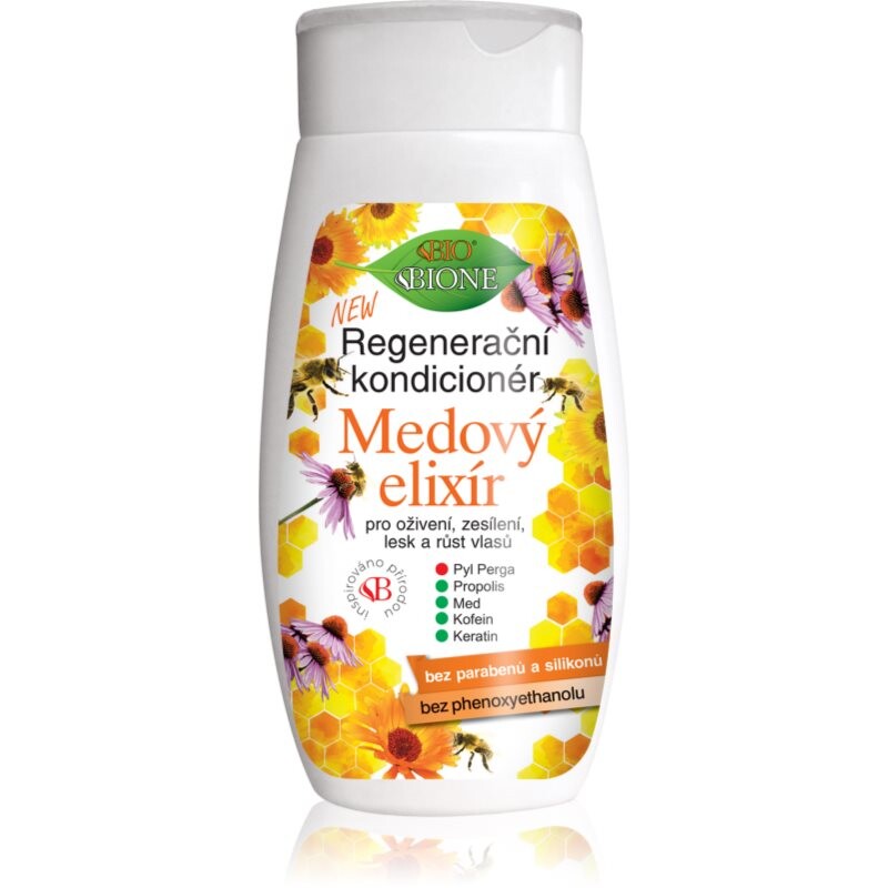 Bione Cosmetics Honey Elixir regenerating conditioner for hair 260 ml