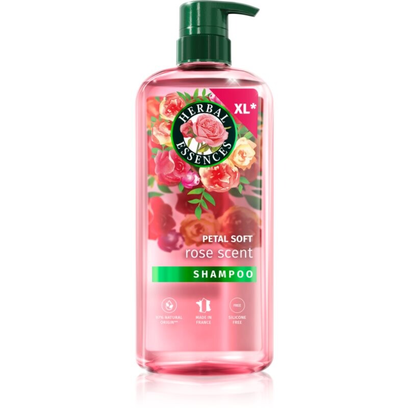 Herbal Essences Petal Soft Rose Scent intensely nourishing shampoo for dry hair 650 ml