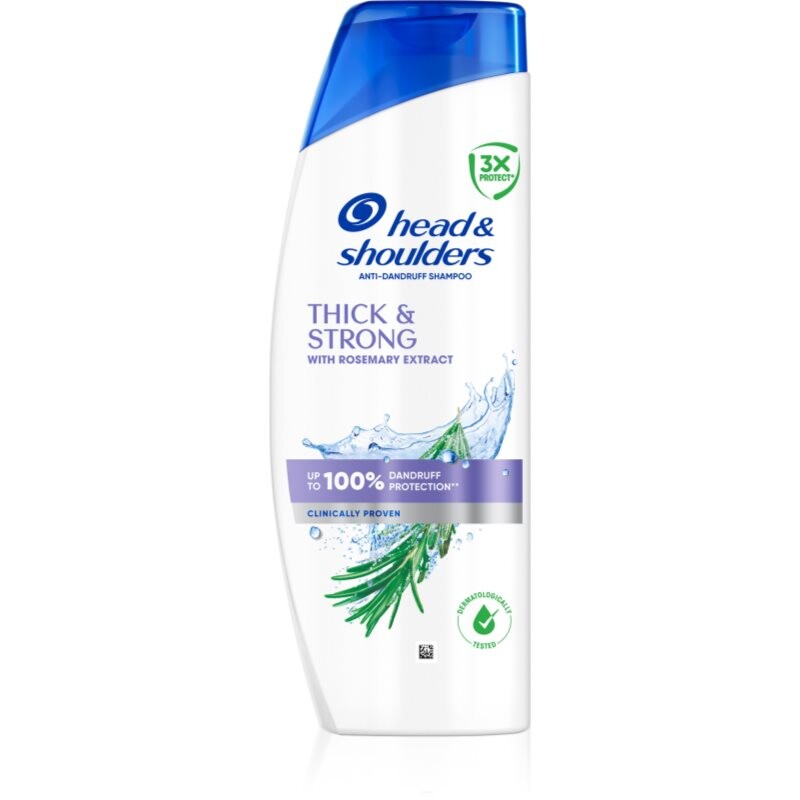 Head & Shoulders Thick & Strong with Rosemary Extract anti-dandruff shampoo 400 ml
