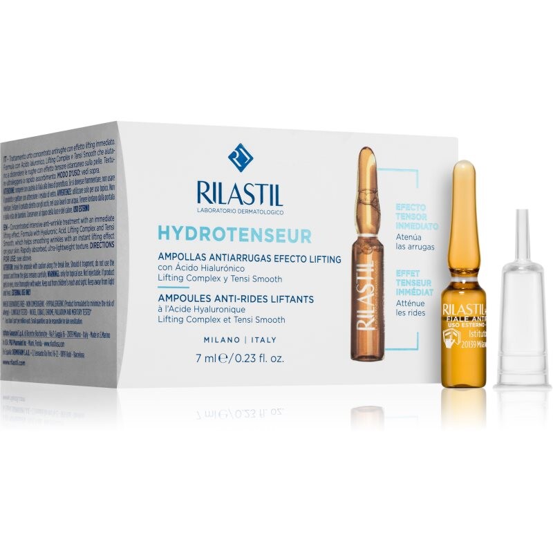 Rilastil Hydrotenseur ampoules for intense skin regeneration with lifting effect 7 ml