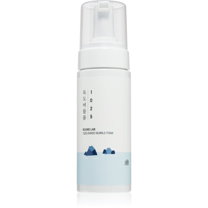 ROUND LAB 1025 Dokdo Bubble Foam hydrating cleansing foam with soothing effect 150 ml