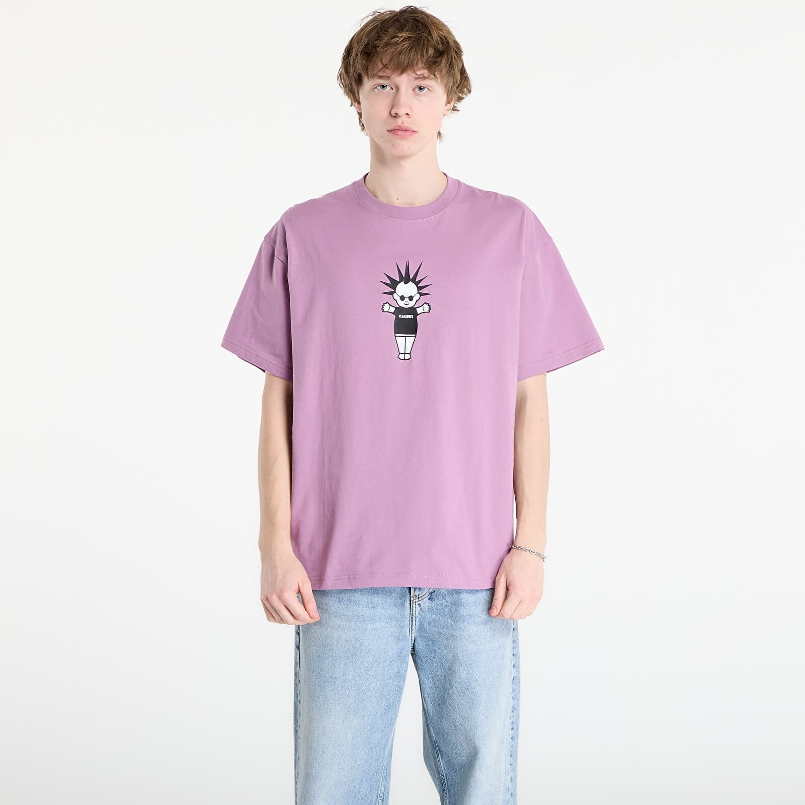 T-shirt PLEASURES Punkpie T-Shirt Mauve L