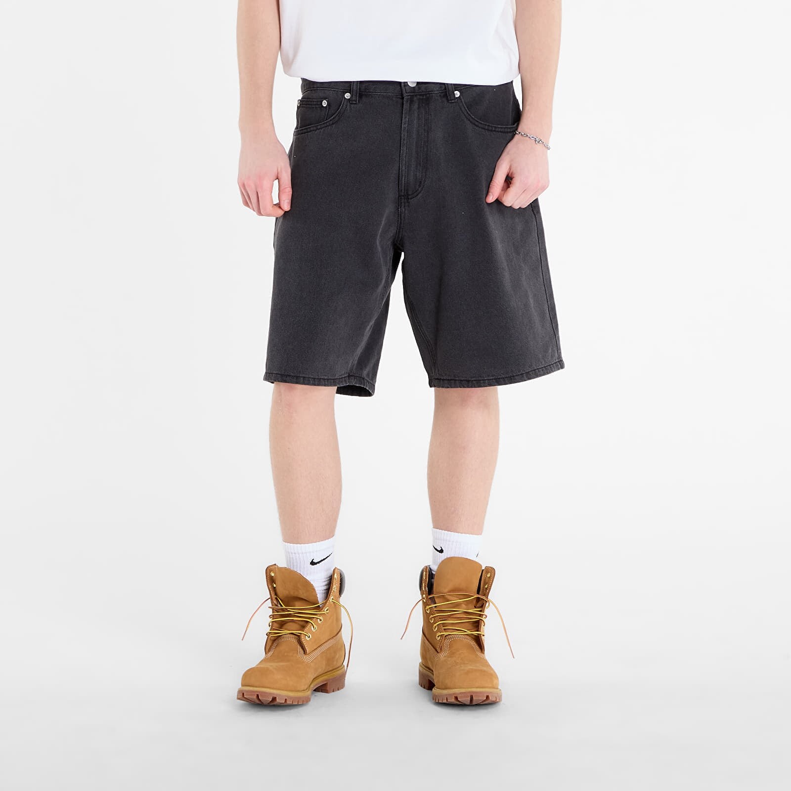 OBEY Emerson Denim Short Washed Black W31