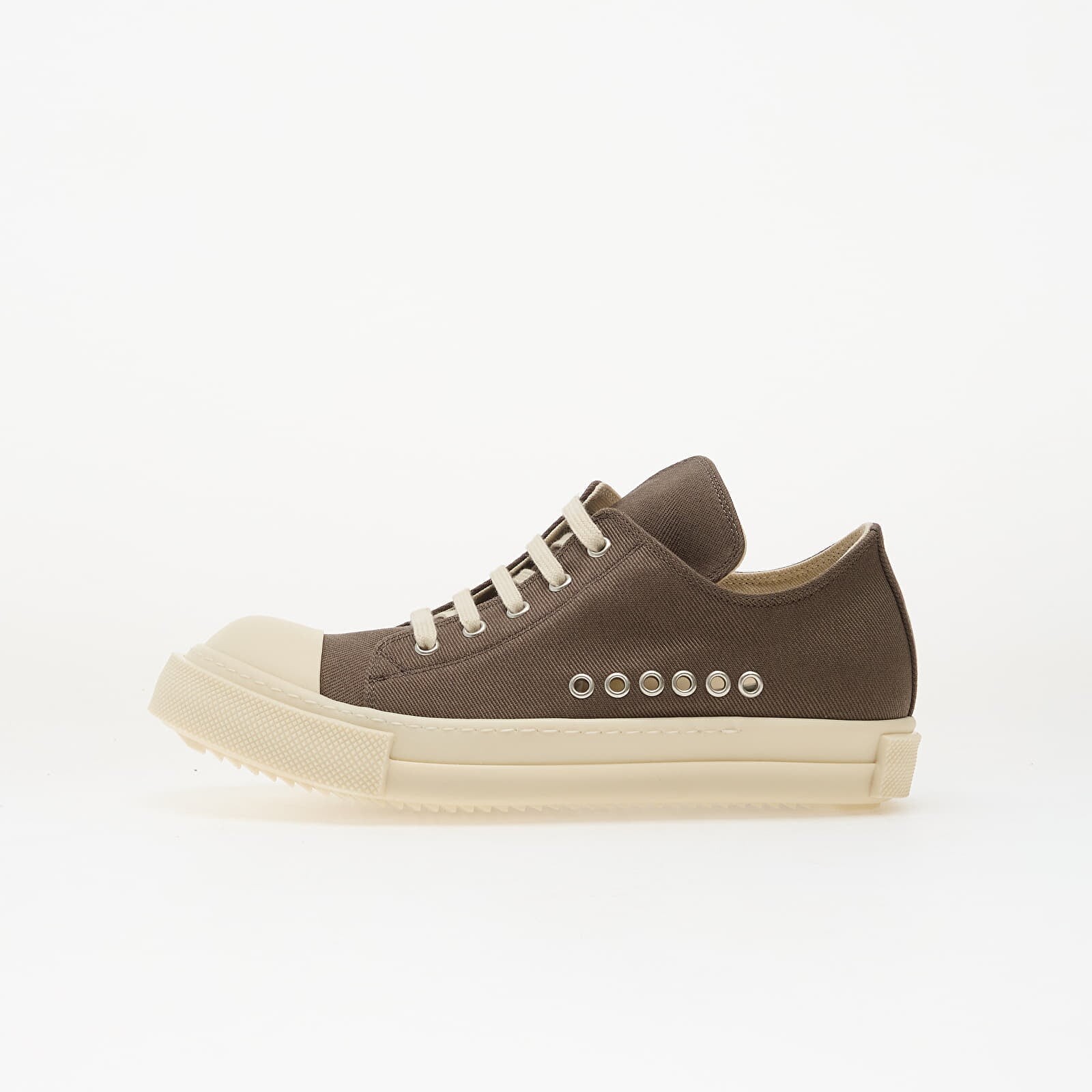 Sneakers Rick Owens Denim Shoes - Extreme Low Sneaks Dust/ Milk/ Milk UK 9