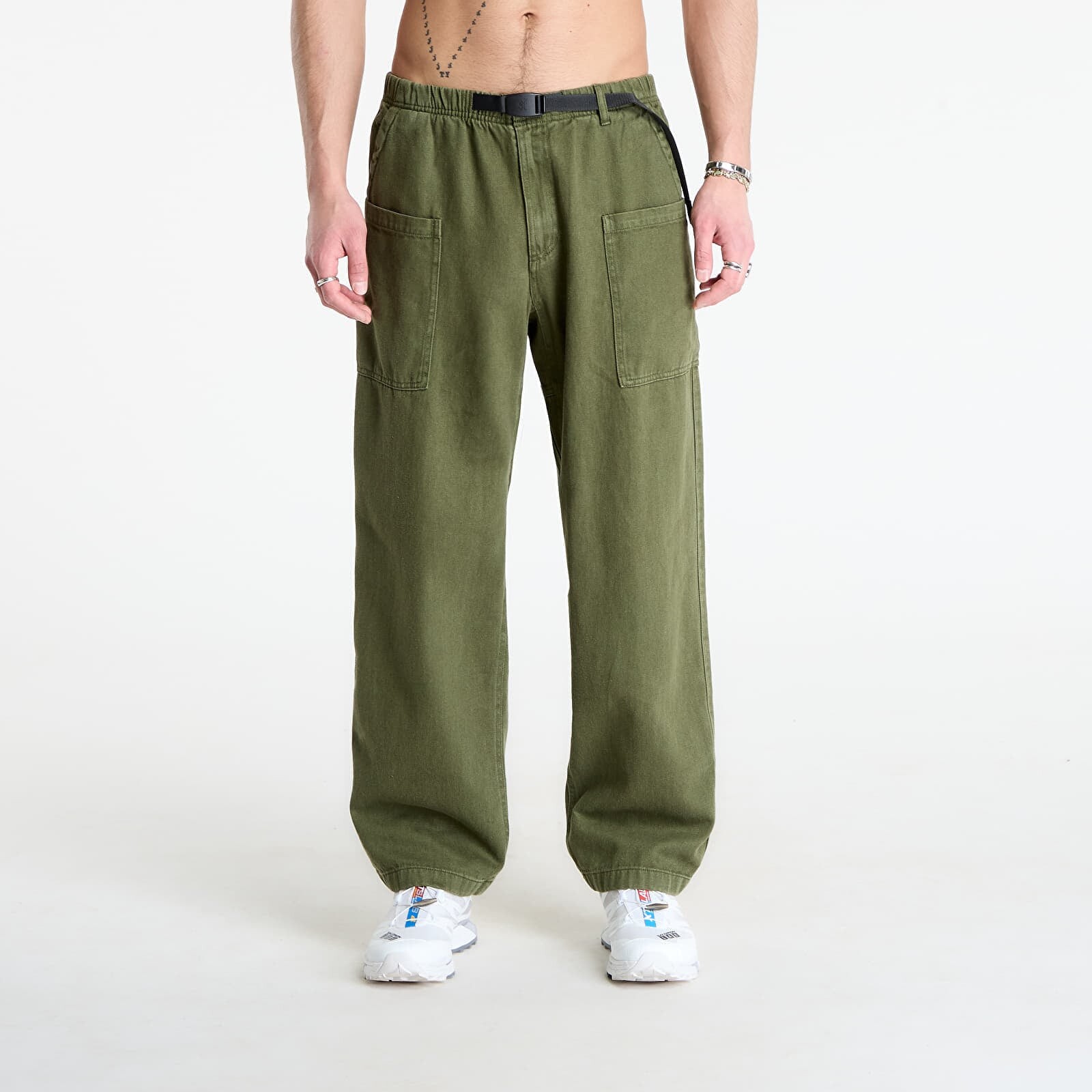 Pants Gramicci Hemp Relaxed Pant UNISEX Olive M