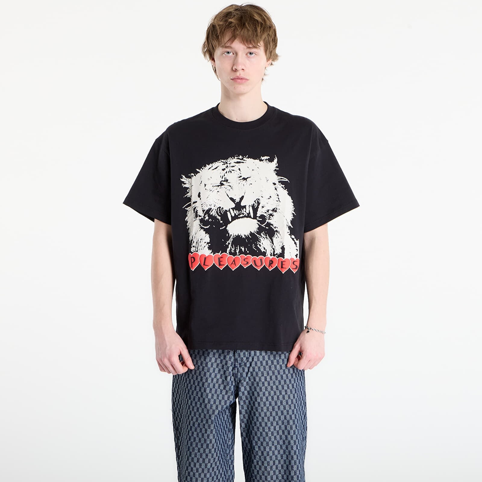 T-shirt PLEASURES Grin T-Shirt Black XL