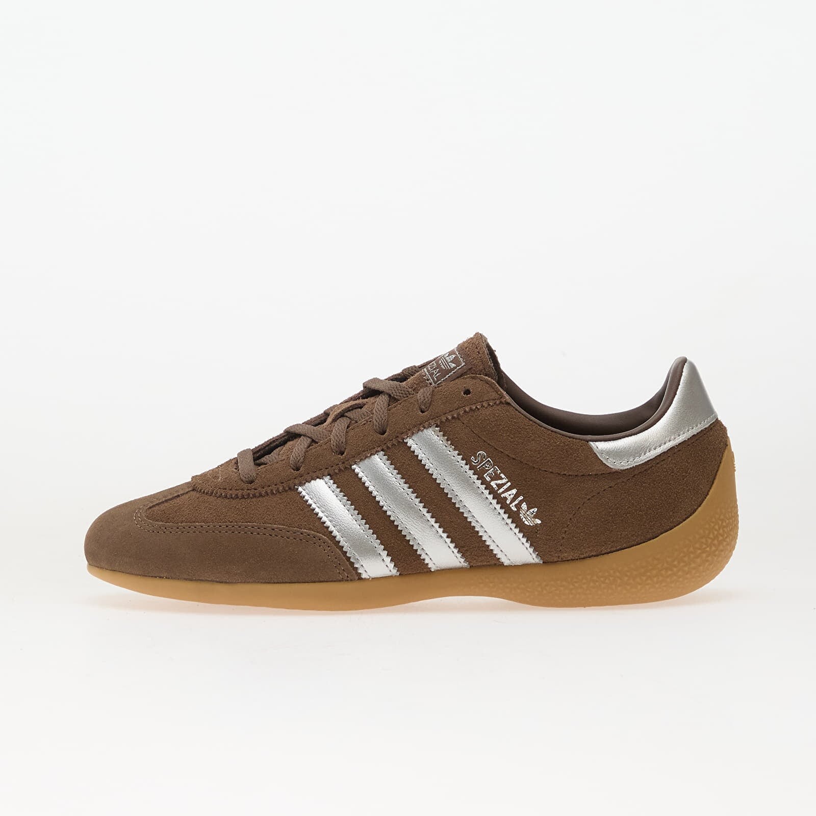 Sneakers adidas Handball Spezial Lo Pro W Earth Strata/ Silver Metallic/ Gum UK 6