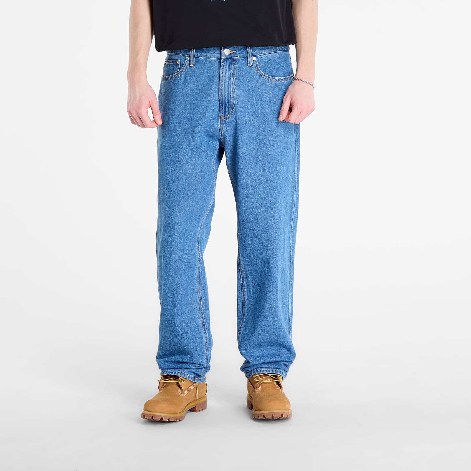 Pants OBEY Emerson Denim Salty Blue Stone Wash W31