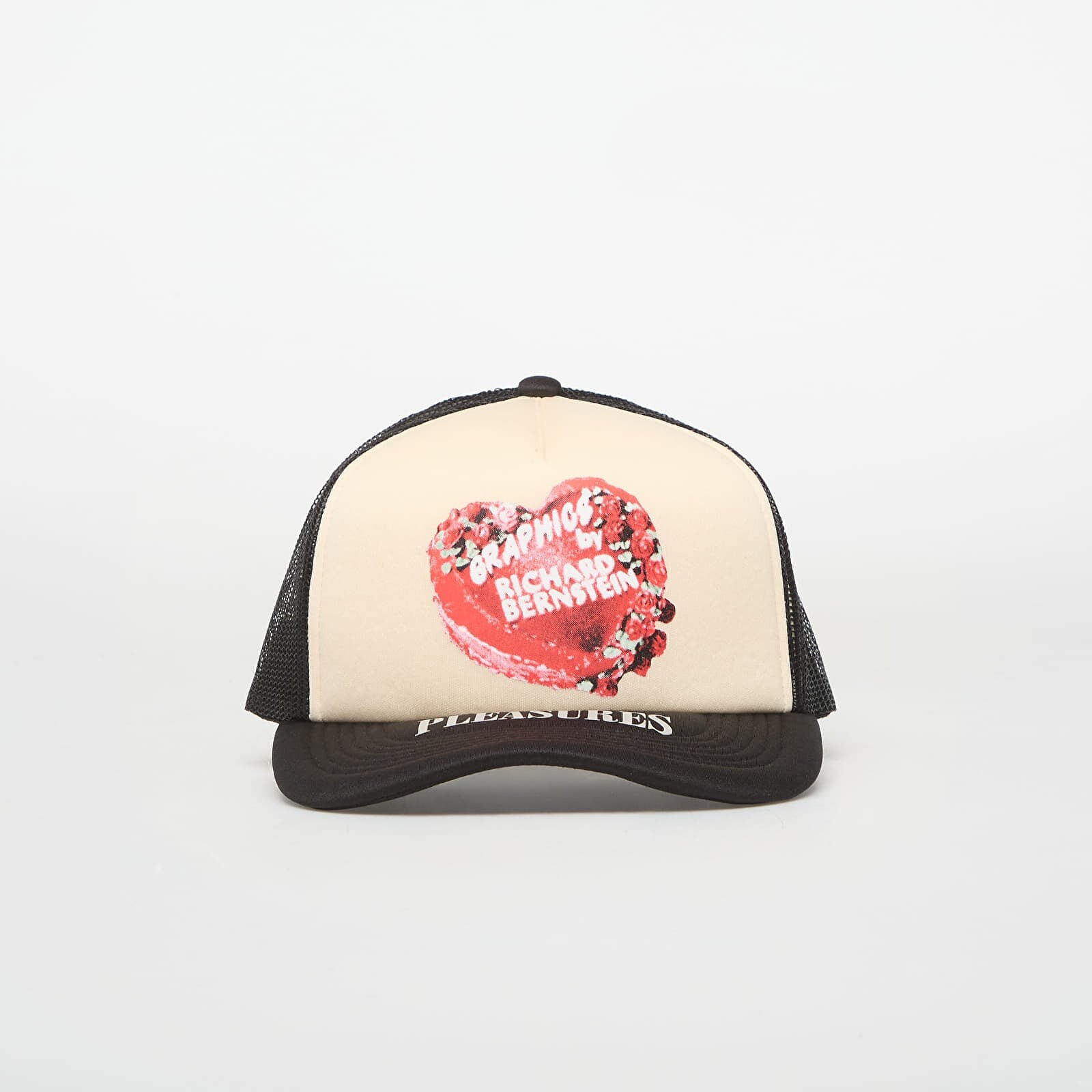 Cap PLEASURES Cake Trucker Hat Black Universal