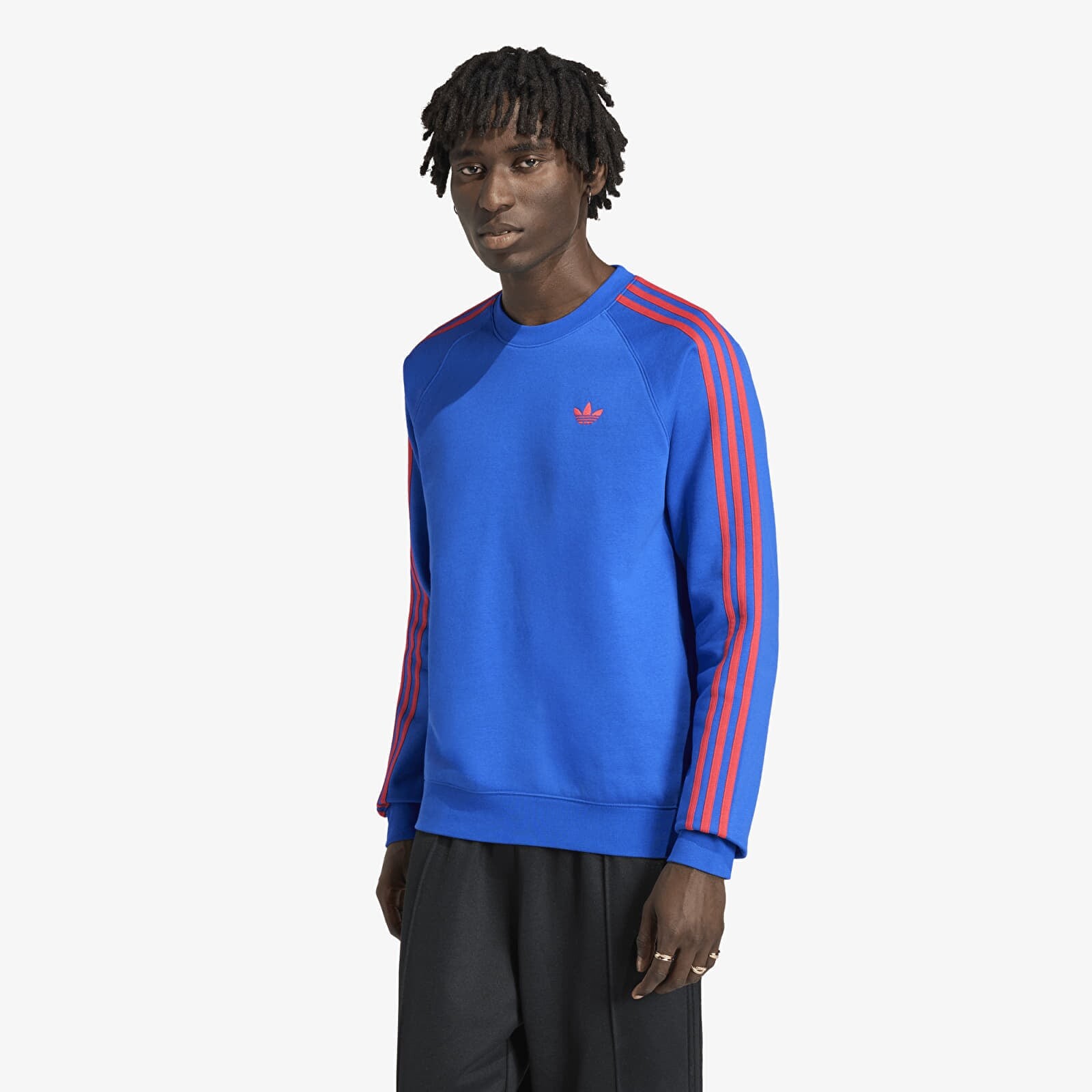 Sweatshirt adidas 3S Crew Blue XXL