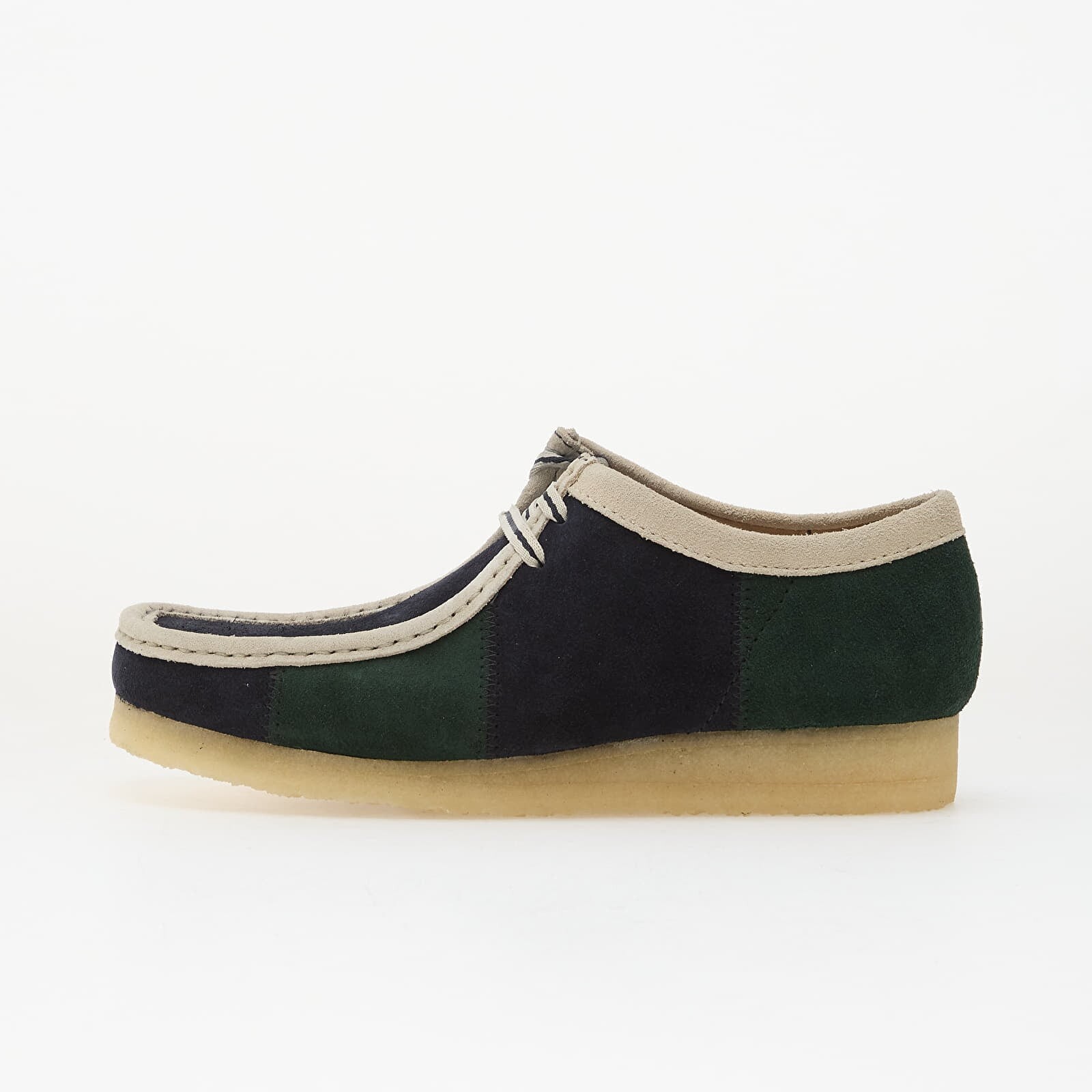 Sneakers Clarks Originals Wallabee Blue/ Green Strip UK 10