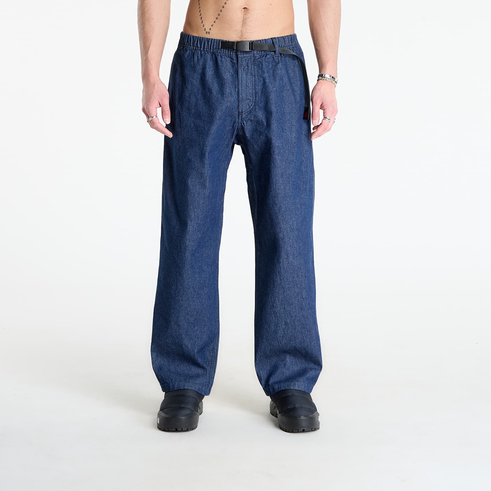 Pants Gramicci Denim Gramicci Pant Straight Fit UNISEX Rinsed Indigo M
