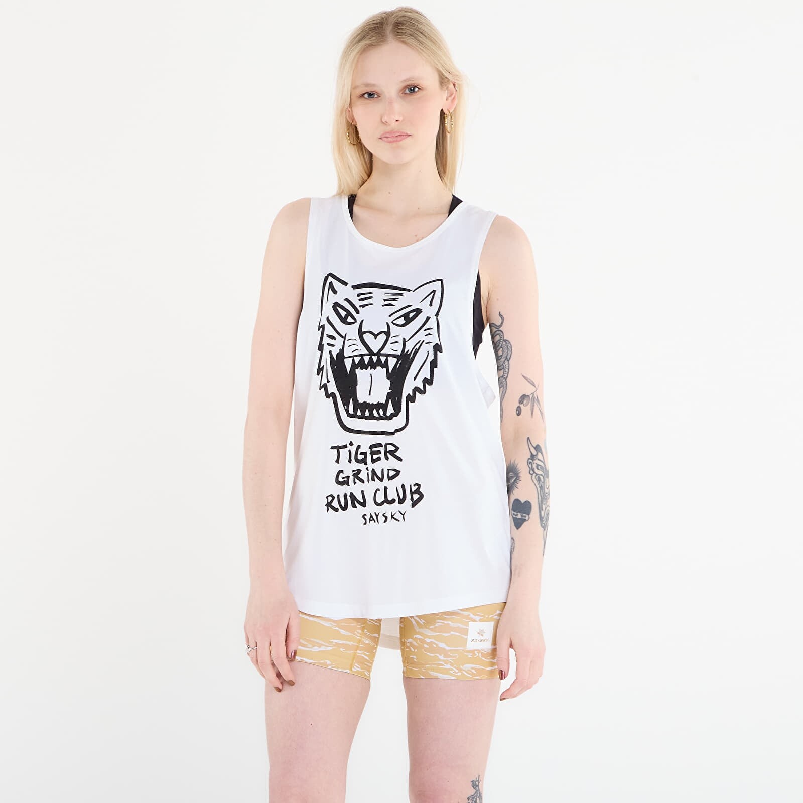 Tank top SAYSKY Tiger Combat Pro Singlet White XL