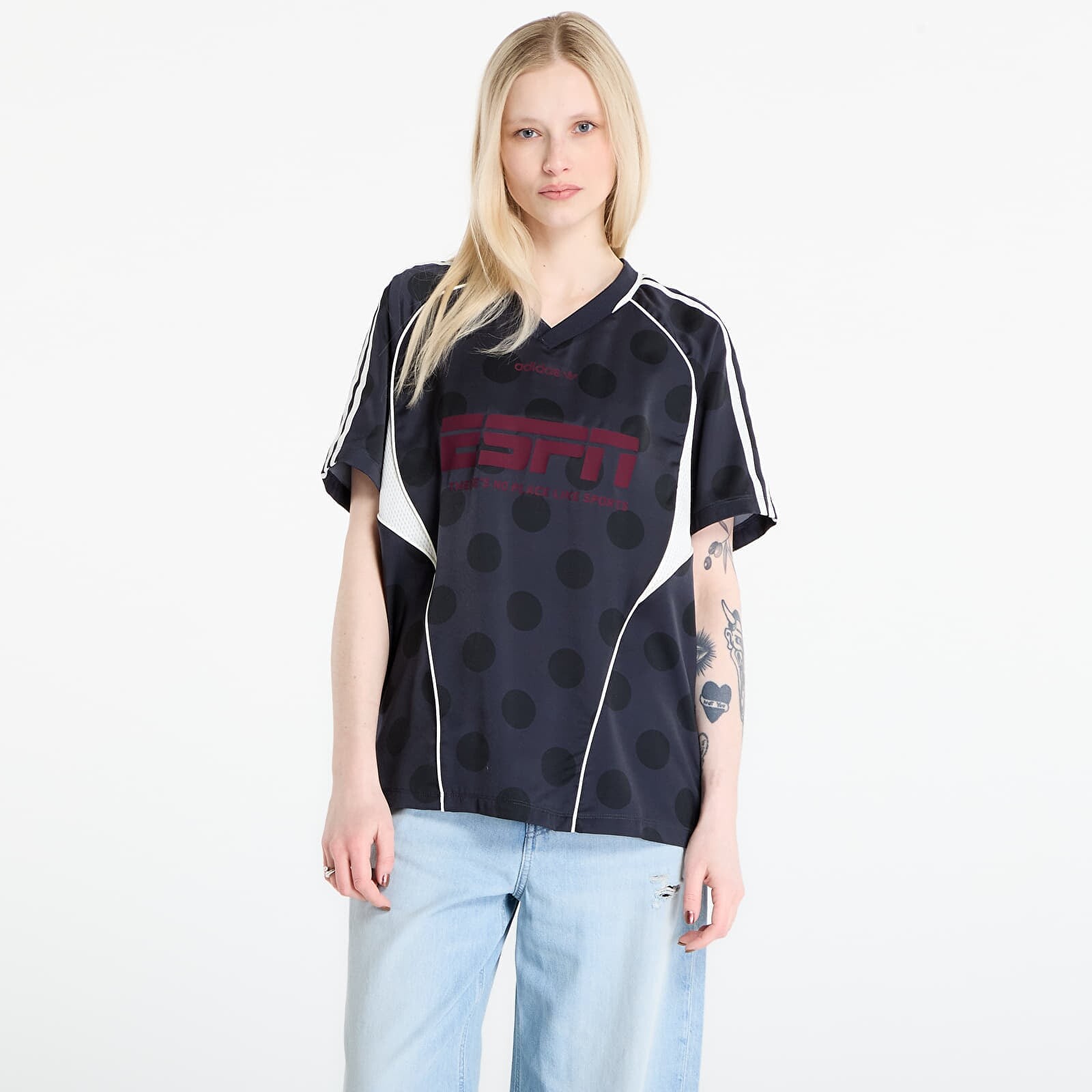 adidas Jersey Ss Night Grey L