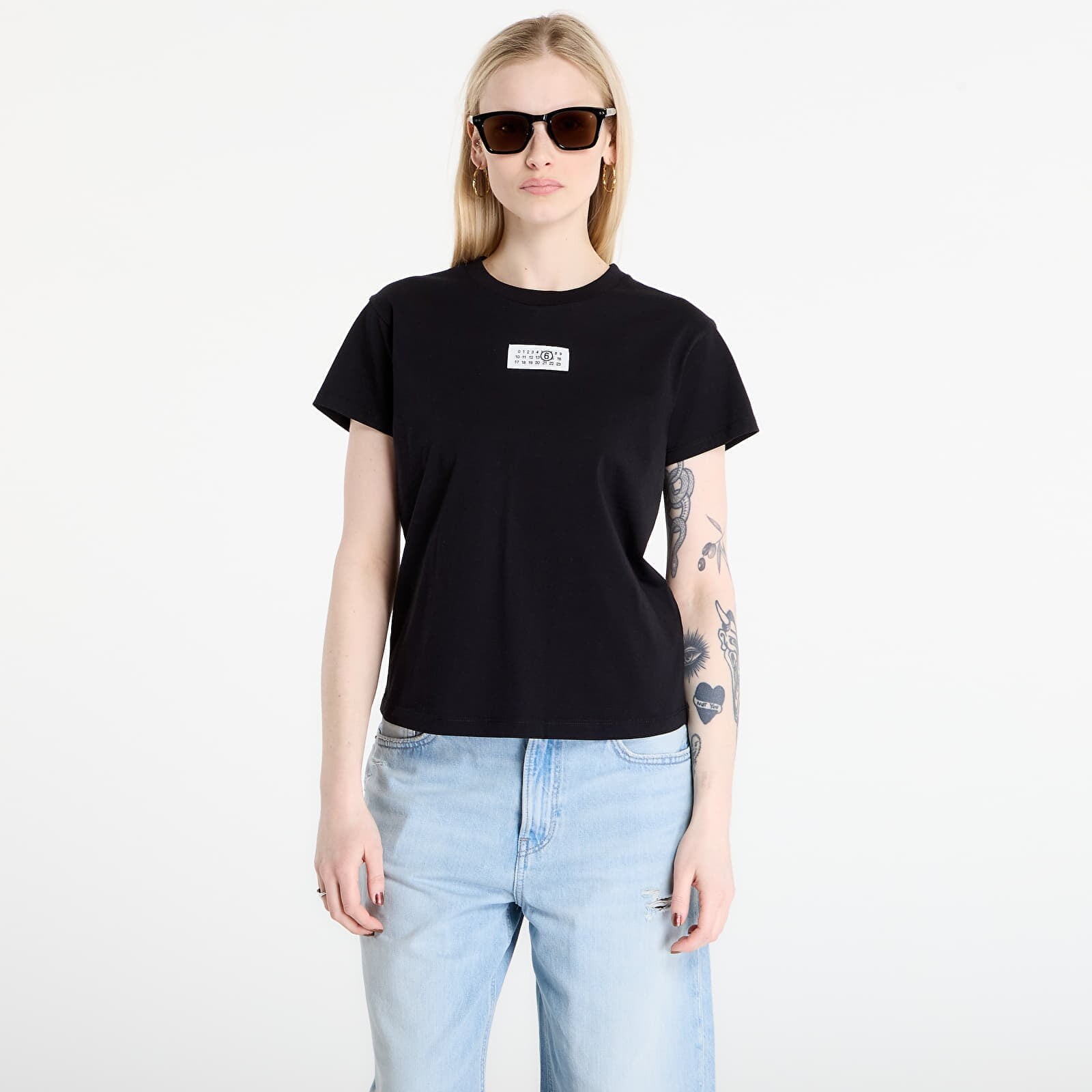 T-shirt MM6 T-Shirt Black S