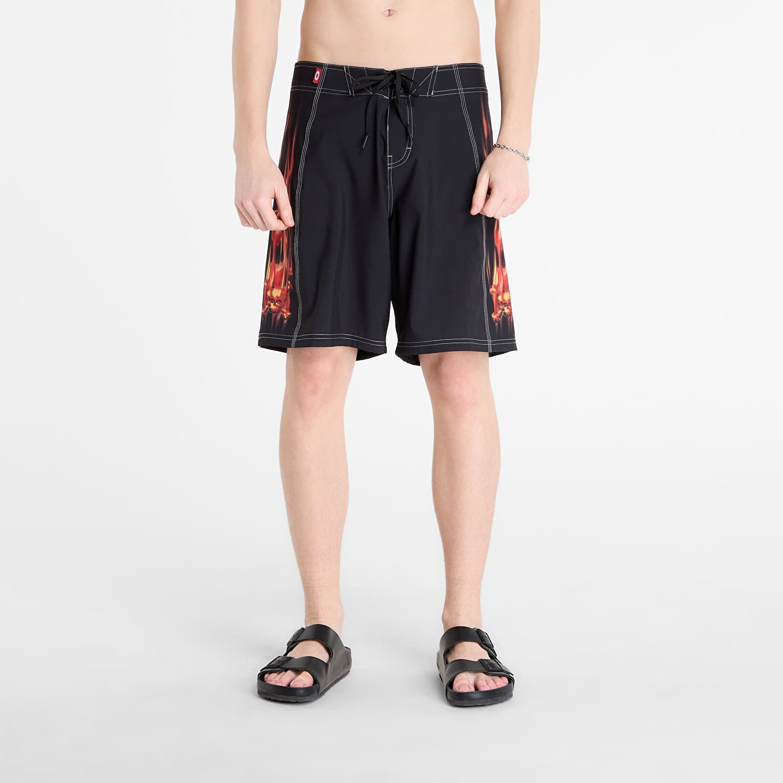 Swimsuits Oakley Heritage Flame Boardshort Pitch Black 34