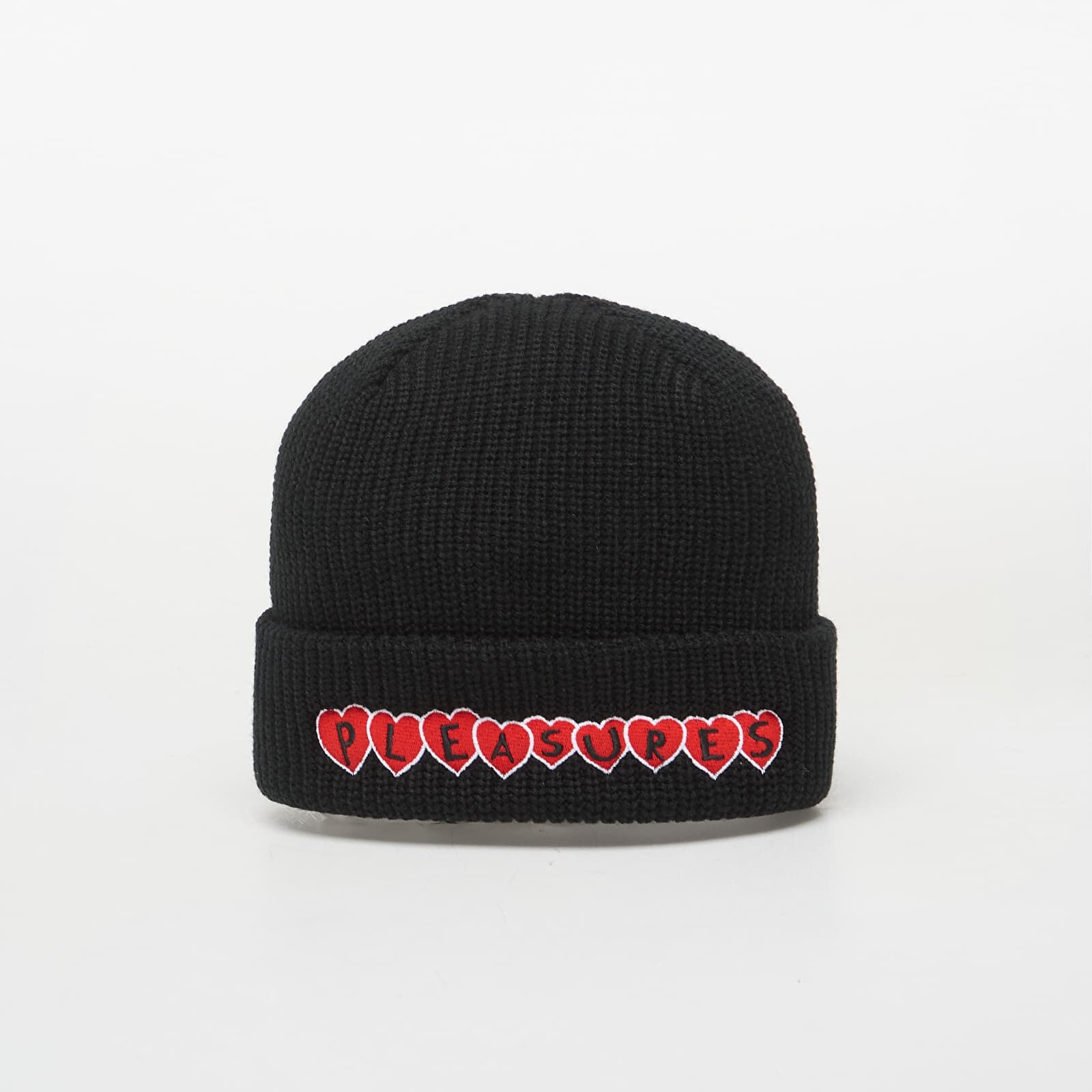 PLEASURES Hearts Beanie Black Universal