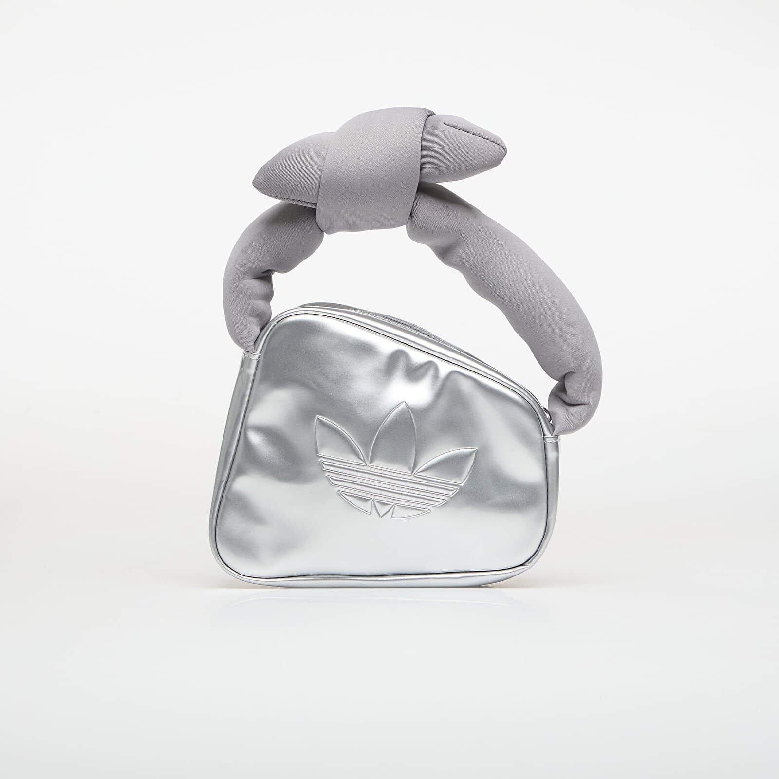 Handbag adidas Mini Airliner Bag Silver Met./ Aurora Coffee/ Shadow Brown Universal