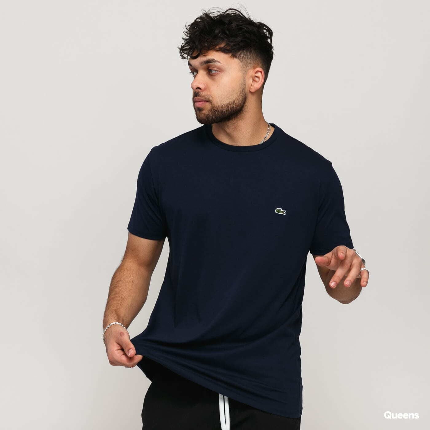 T-shirt LACOSTE Men's T-Shirt Navy L