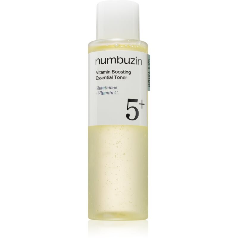 Numbuzin No. 5 Glutathione Vitamin Concentrated Toner moisturising toner to even out skin tone 200 ml