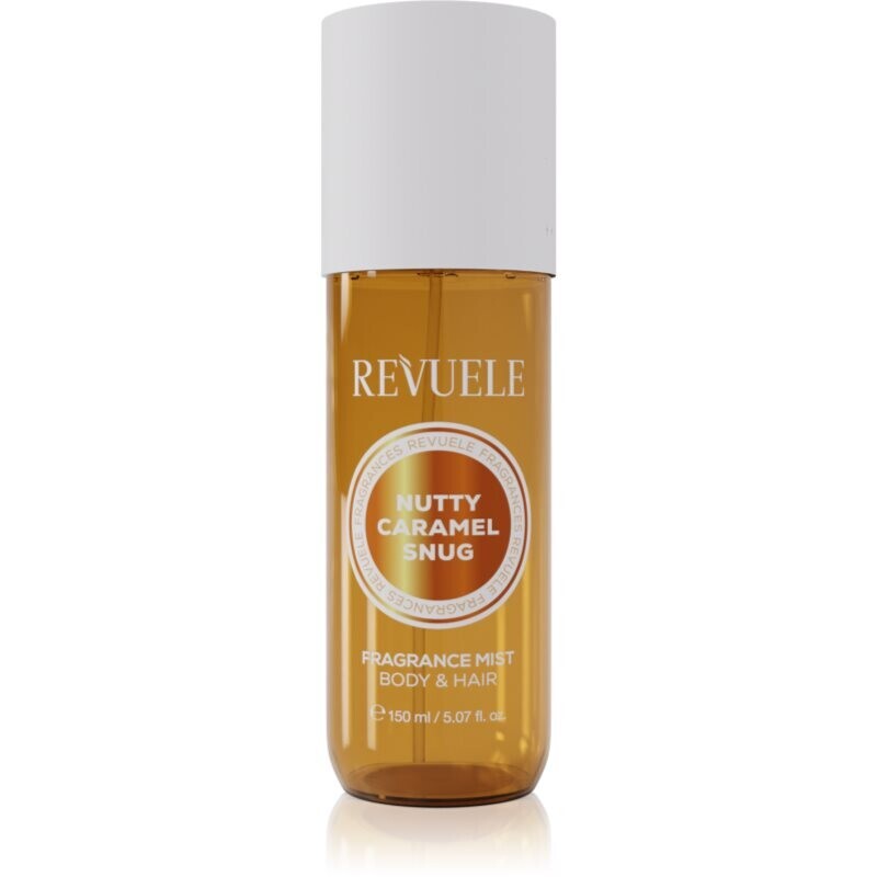 Revuele Nutty Caramel Snug Fragrance Mist scented mist for body and hair for women 150 ml