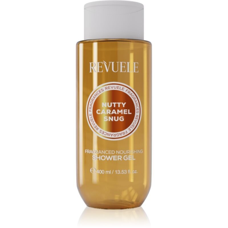 Revuele Nutty Caramel Snug Fragranced Nourishing Shower Gel perfumed shower gel with nourishing effect for women 400 ml