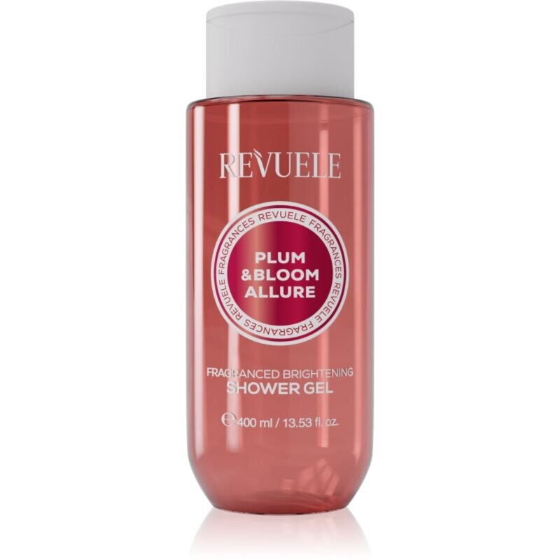 Revuele Plum & Bloom Allure Fragranced Brightening Shower Gel perfumed shower gel with brightening effect for women 400 ml