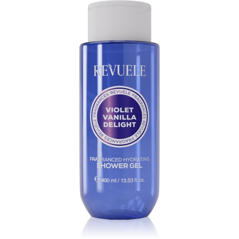 Revuele Violet Vanilla Delight Fragranced Hydrating Shower Gel perfumed shower gel with moisturising effect for women 400 ml