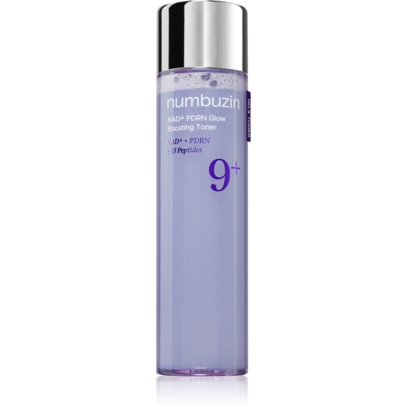 Numbuzin No. 9 NAD+ PDRN Glow Boosting Toner brightening facial toner with firming effect 150 ml