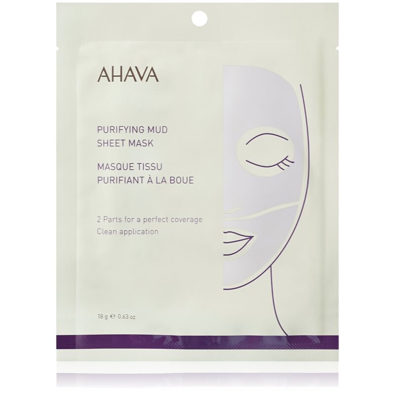 AHAVA Dead Sea Mud purifying mud mask 18 g