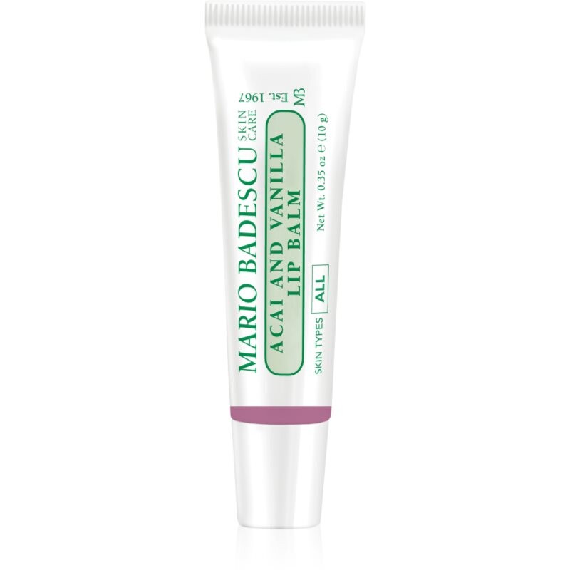 Mario Badescu Acai and Vanilla Lip Balm moisturising lip balm 10 g