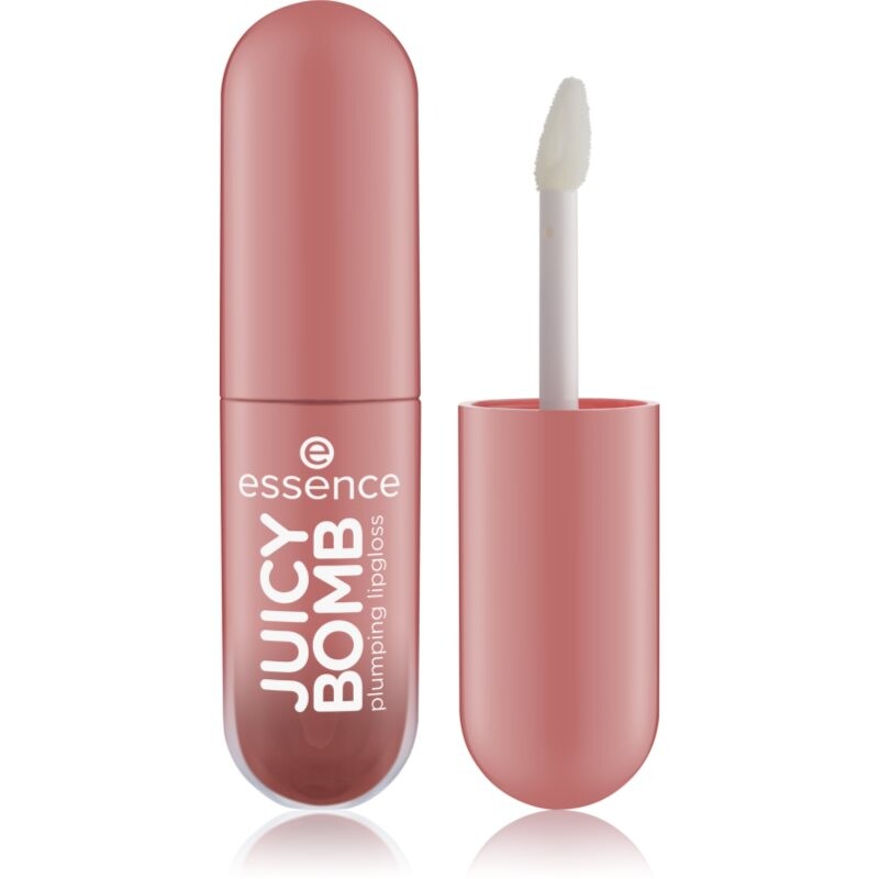 essence Juicy Bomb lip gloss with magnifying effect shade 04 Blossom Peach 2.6 ml