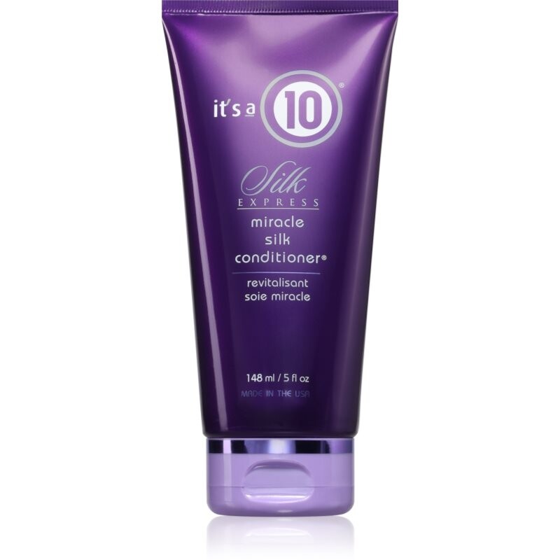 it's a 10 Miracle Silk Conditioner conditioner for shiny and soft hair 148 ml