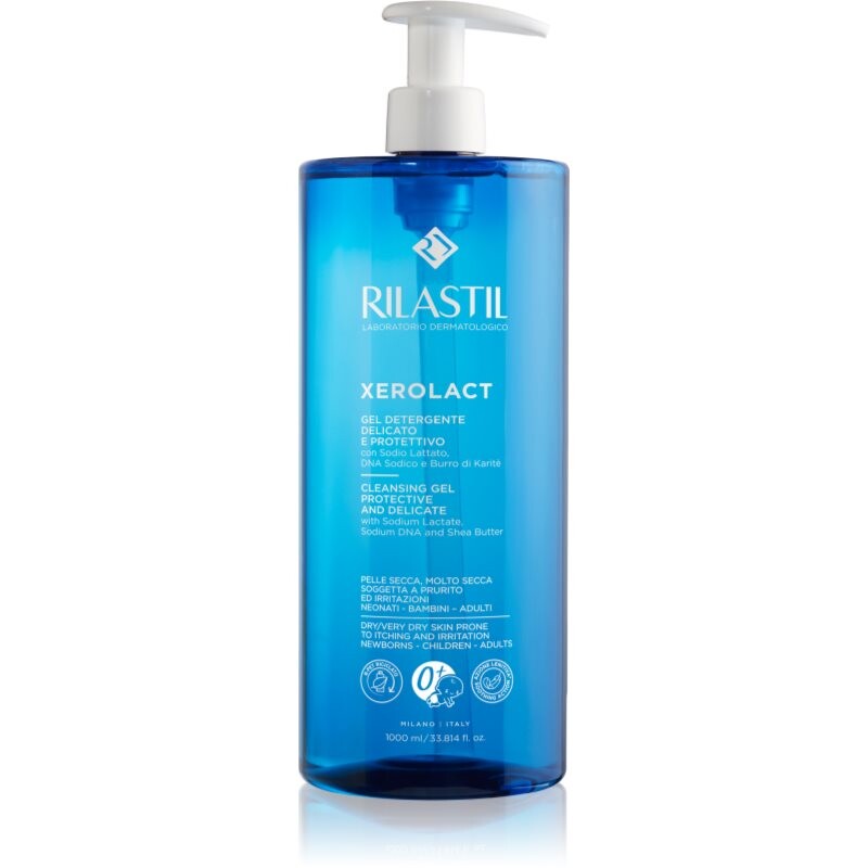 Rilastil Xerolact Cleansing Gel gentle cleansing gel for dry to very dry skin 1000 ml