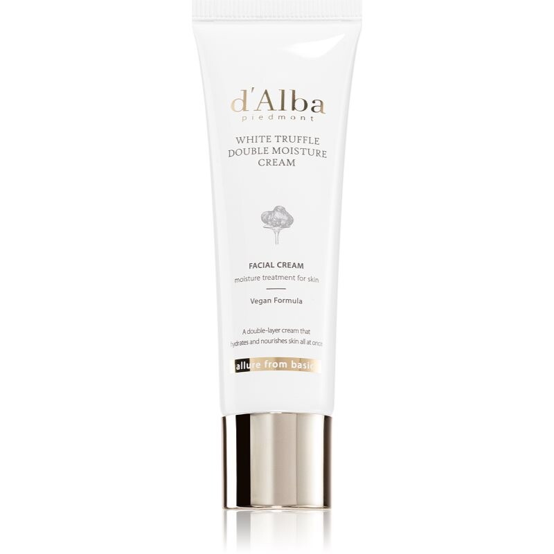 d'Alba White Truffle Double Moisture Cream soothing nourishing face cream with moisturising effect 60 ml
