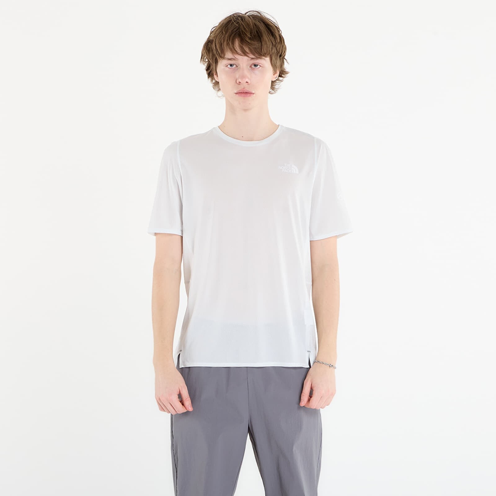 T-shirt The North Face Summit High Trail Ss Tee Pearl Stone S