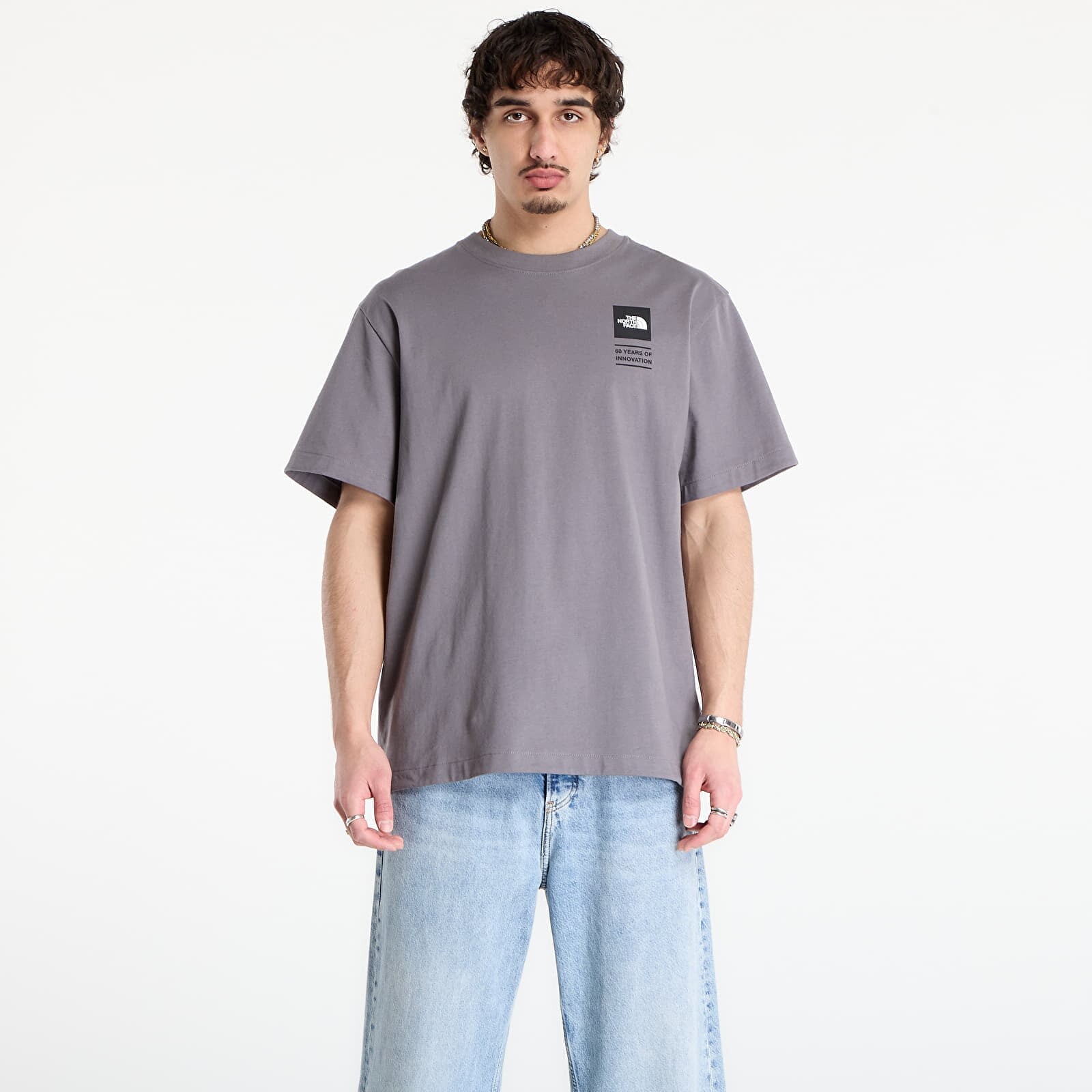 T-shirt The North Face Bcd Celebration Relaxed Short Sleeve Tee-Graphic Smoked Pearl M