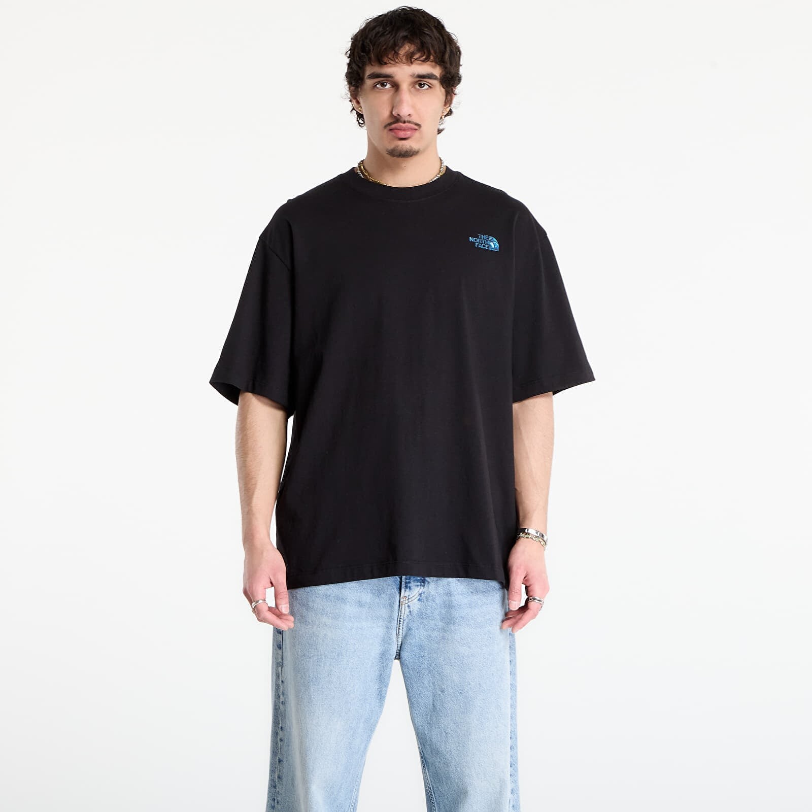 T-shirt The North Face Liquid Box Nse Oversize Short Sleeve Tee-Graphic TNF Black XL