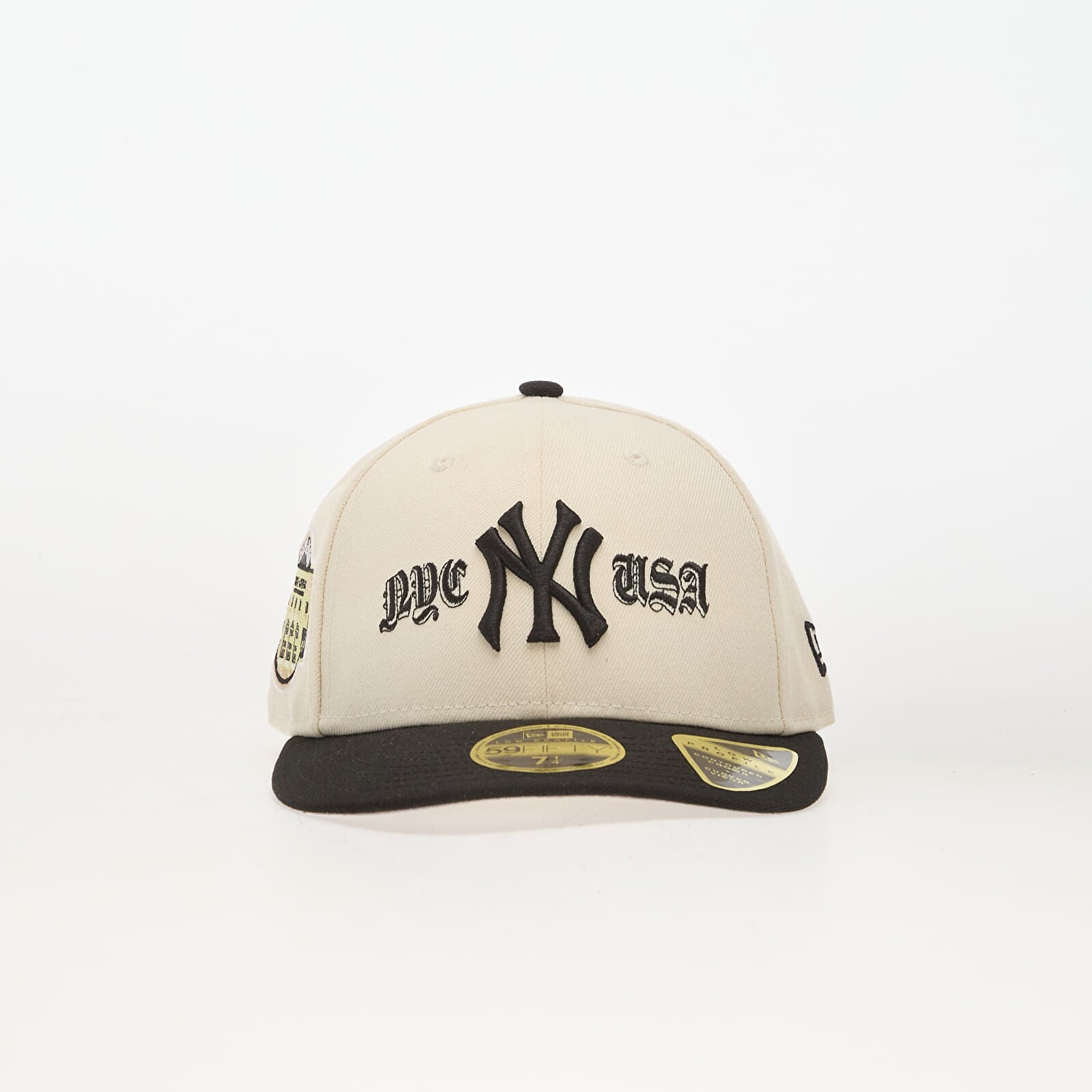 New Era 59FIFTY MLB Coops Logo 5 New York Yankees Beige 7 3/8